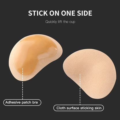 Sticky Inserts - Instant Boost Non-Adhesive Nip Covers